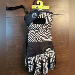 Men's size medium Neff snow gloves